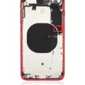 Back Housing W/ Small Components Pre-Installed For iPhone 8 Plus (No Logo) (Aftermarket Plus) (Red)