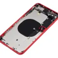 Back Housing W/ Small Components Pre-Installed For iPhone 8 Plus (No Logo) (Aftermarket Plus) (Red)