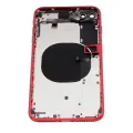 Back Housing W/ Small Components Pre-Installed For iPhone 8 Plus (No Logo) (Aftermarket Plus) (Red)