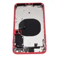 Back Housing W/ Small Components Pre-Installed For iPhone 8 Plus (No Logo) (Aftermarket Plus) (Red)