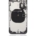 Back Housing W/ Small Components Pre-Installed For iPhone XS (No Logo) (Aftermarket Plus) (Space Gray)