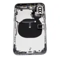 Back Housing W/ Small Components Pre-Installed For iPhone XS (No Logo) (Aftermarket Plus) (Space Gray)