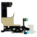 Charging Port Flex Cable For iPhone 5 (Silver)