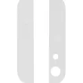 Back Glass (Up + Down) For iPhone 5 (White)