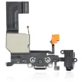 Charging Port Flex Cable For iPhone 5C (Black)
