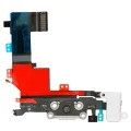 Charging Port Flex Cable For iPhone 5S (Silver)
