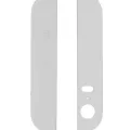 Заднє скло (верхнє + нижнє) для iPhone 5S (білий)