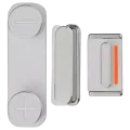 Hard Buttons Set (Power / Volume / Vibrator) For iPhone 5S / SE (2016) (Silver)