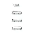 Hard Buttons (Power / Volume / Switch) For iPhone 6 / 6 Plus (Silver)