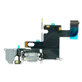 Charging Port Flex Cable For iPhone 6 (Aftermarket) (Silver)