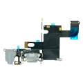 Charging Port Flex Cable For iPhone 6 (Premium) (Silver)