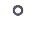 Back Camera Lens For iPhone 6 / 6S (Real Sapphire) (Premium) (Space Gray) (10 Pack)