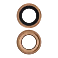 Back Camera Lens For iPhone 6 Plus / 6S Plus (Gold) (10 Pack)