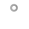 Back Camera Lens For iPhone 6 Plus / 6S Plus (Silver) (10 Pack)