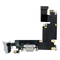 Charging Port Flex Cable For iPhone 6 Plus (Aftermarket) (Silver)