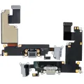 Charging Port Flex Cable For iPhone 6 Plus (Aftermarket) (Silver)