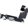 Charging Port Flex Cable For iPhone 6 Plus (Aftermarket) (Silver)