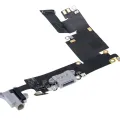 Charging Port Flex Cable For iPhone 6 Plus (Premium) (Silver)