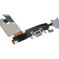 Charging Port Flex Cable For iPhone 6 Plus (Premium) (Silver)