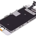 LCD Assembly With Steel Plate For iPhone 6S (Aftermarket: AQ7) (White)