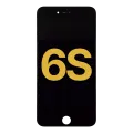 Дисплейний модуль зі сталевою пластиною для iPhone 6S (Refurbished) (чорний)