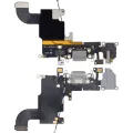 Charging Port Flex Cable For iPhone 6S (Aftermarket) (Space Gray)