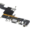 Charging Port Flex Cable For iPhone 6S (Aftermarket) (Space Gray)