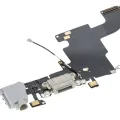 Charging Port Flex Cable For iPhone 6S (Aftermarket) (Silver)