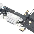 Charging Port Flex Cable For iPhone 6S (Premium) (Silver)