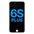 LCD Assembly With Steel Plate For iPhone 6S Plus (Aftermarket: AQ7) (Black)
