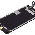 LCD Assembly With Steel Plate For iPhone 6S Plus (Aftermarket: AQ7) (Black)