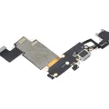 Charging Port Flex Cable For iPhone 6S Plus (Aftermarket) (Silver)