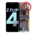 Inner OLED Assembly With Frame For Samsung Galaxy Z Flip 4 5G (US & International) (Service Pack) (Bora Purple)