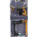 Inner OLED Assembly With Frame For Samsung Galaxy Z Flip 4 5G (US & International) (Service Pack) (Bora Purple)