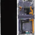 Inner OLED Assembly With Frame For Samsung Galaxy Z Flip 4 5G (US & International) (Service Pack) (Bora Purple)