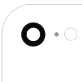 Back Camera Lens With Bracket & Bezel For iPhone 7 (Aftermarket Plus) (10 Pack)