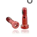 Bottom Screws For iPhone 7 / 7 Plus (Red / Rose Gold) (100 Pack)