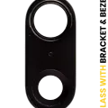 Back Camera Lens With Bracket & Bezel For iPhone 7 Plus (Real Sapphire) (Premium) (10 Pack)