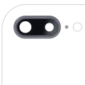 Back Camera Lens With Bracket & Bezel For iPhone 8 Plus (Real Sapphire) (Premium) (Space Gray) (10 Pack)