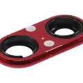 Back Camera Lens With Bracket & Bezel For iPhone 8 Plus (Real Sapphire) (Premium) (Red) (10 Pack)