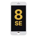 LCD Assembly With Steel Plate For iPhone 8 / SE (2020 / 2022) (Refurbished) (White)