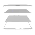 4 in 1 (Front Glass + Frame + Polarizer + OCA Pre-Installed) For iPhone 8 (2 Pack) (White)