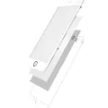 4 in 1 (Front Glass + Frame + Polarizer + OCA Pre-Installed) For iPhone 8 (2 Pack) (White)