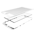 OCA Master 3-in-1 (Glass With OCA Pre-Installed + Frame) For iPhone 8 (White) (2 Pack)