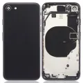 Back Housing With Small Components Pre-Installed For iPhone 8 (No Logo) (Aftermarket Plus) (Space Gray)