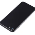 Back Housing With Small Components Pre-Installed For iPhone 8 (No Logo) (Aftermarket Plus) (Space Gray)
