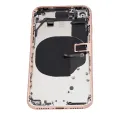 Back Housing With Small Components Pre-Installed For iPhone 8 (No Logo) (Aftermarket Plus) (Gold)