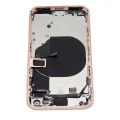 Back Housing With Small Components Pre-Installed For iPhone 8 (No Logo) (Aftermarket Plus) (Gold)