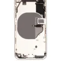 Back Housing W/ Small Components Pre-Installed For iPhone 8 (Used OEM Pull: Grade A) (Silver)