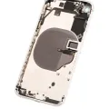 Back Housing W/ Small Components Pre-Installed For iPhone 8 (Used OEM Pull: Grade A) (Silver)